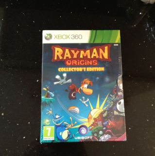 Rayman Origins Collectors Edition XBox 360 BRAND NEW SEALED **LOOK**