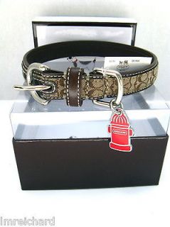 coach dog collar in Leather Collars