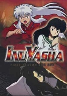 InuYasha   Season 1 (DVD, 2004, Boxed Set; NO Bonus Necklace)