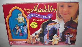 2808 NRFB Vintage Mattel Disney Aladdin Once Upon A Time Playset with 