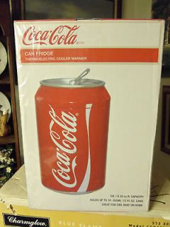  COCA COLA CAN FRIDGE THERMOELECTRIC COOLER HOLDS 10 12OZ CANS NEW