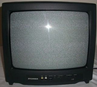 Local Pickup Only   Sylvania SRT2223 24 Color TV Television Audio 