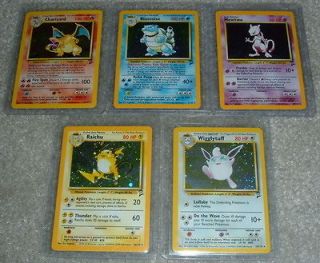   Set 2 2nd Edition 130 HOLOS SHINYS FOIL CHOOSE Card EX Out Of Print
