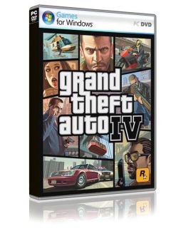 GRAND THEFT AUTO GTA IV ROCKSTAR PC DVD VIDEO GAME NEW SEALED OFFICIAL 