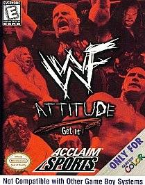 WWF Attitude Nintendo Game Boy Color, 1999