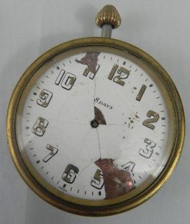Vintage Concord Watch Co Swiss 8 Day Pocket Watch or Clock Cortland