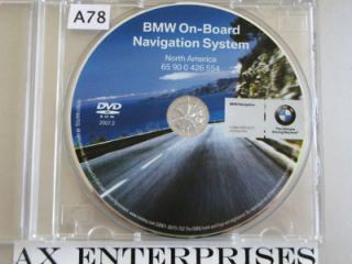 04 05 06 07 08 BMW E85 E86 Z4 Coupe Roadster Navigation DVD Map 554 