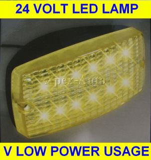   Led Yellow Day Lamp for Truck HGV Lorry Bus Spot Light DRL Lighting