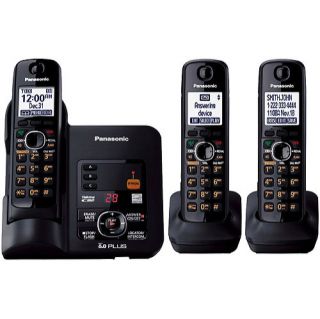 Panasonic KX TG6633B 1.9 GHz Trio Single Line Cordless Phone