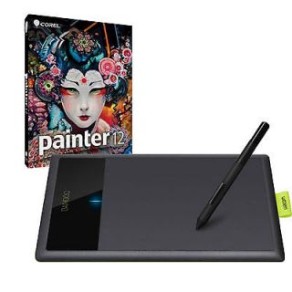   Bamboo Splash Pen Tablet CTL471+ Corel Painter 12 Digital Art Software
