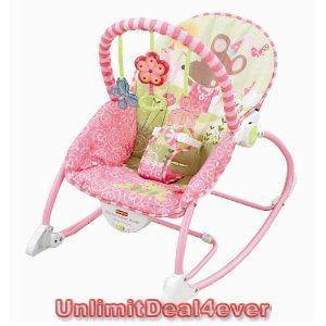 FISHER PRICE Infant To Todd​ler Rocker Cradle Swing Princess Mouse