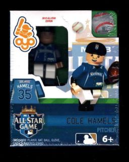 COLE HAMELS 2012 OYO ALL STAR GAME LEGO MINIFIGURE LIMITED PRINT RUN 