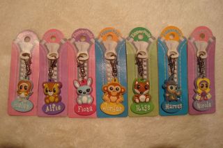 Personalised Zipper Pals Zip Pull Various Names E to H