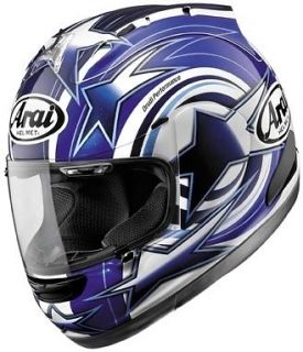 Arai Corsair V Edwards Motorcycle Helmet Blue Large L