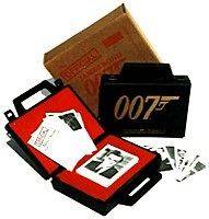   BOND BANNED TRADING CARDS IN ATTACHE CASE BOX LTD EDITION SEAN CONNERY