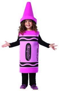 Toddler Crayola Costume   Tickle Me Pink Crayon