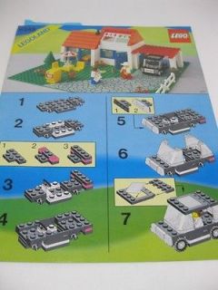 LEGO LEGOLAND VINTAGE 6349 VACATION HOUSE MANUAL ^^^INSTRUCTIONS ONLY 