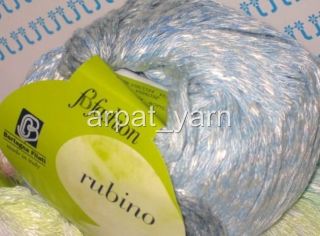 Bertagna filati Rubino Muti Blue cotton Knitting yarn