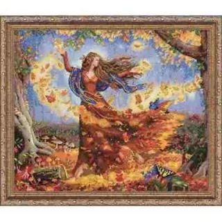 Counted Cross Stitch Kit FALL FAIRY