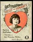 Heart Of Humanity 1919DOROTHY PHILLIPS Silent Film Song