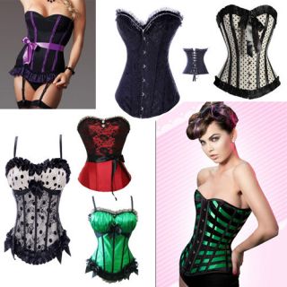 Plus/Queen Size Corsets Halloween Cosplay Bachelorette Sexy Steampunk 