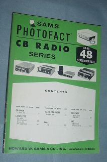   CB RADIO SERIES VOLUME #48 SEPTEMBER 1973 COURIER MARK PACE SBE