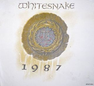 WHITESNAKE Vintage CONCERT SHIRT 80s Tour T RARE ORIGINAL 1987 Glam