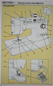 Singer 9432 Sewing Machine Instruction Manual CD