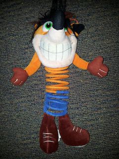 Rerto Slinky Crash Bandicoot Plush Toy Playstation / PS1 Character Ex 