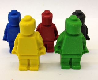 25 Lego Minifigure Crayons Ninjago Party Favors Birthday Supply 