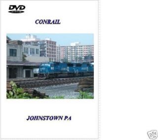Conrail Railroad   Johnstown PA DVD