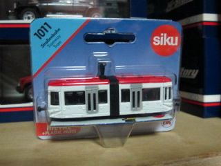 Bombardier city tram streetcar toy car siku 1011 free ship