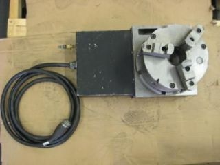HRT 7 HAAS ROTARY TABLE INDEXER 4th AXIS BRUSH w/ CHUCK