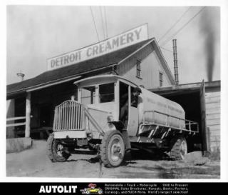 1920 Packard Truck Factory Photo Detroit Creamery