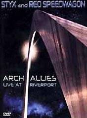 Styx and REO Speedwagon Arch Allies   Live at Riverport DVD, 2000 