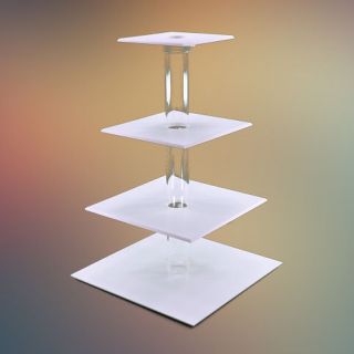 square cupcake stand in Cake Stands & Plates