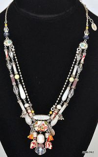 Magnificent New AYALA BAR CREAMSICLE Hip Necklace Spring 2012