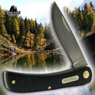 Schrade Fishing Big Sod Knife Black Buster Pocket Knives Camping Nice 