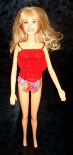  BARBIE DOLL w/ Outfit Clothes Miley Cyrus Disney Toy Figure Girl