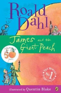 James and the Giant Peach by Roald Dahl 2007, Paperback