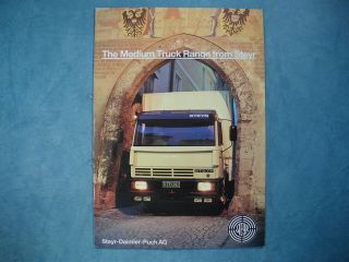 Steyr Daimler ​Puch AG MediumTruck Range Brochure