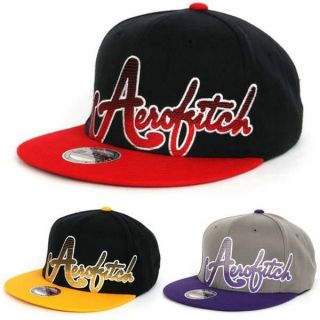 Nwt Aero Fitch Snapback Hat Flat Brim Cap Flex Sideline Billed Custom 