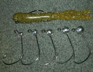 Lures, Stupid Tubeheads, Lot of 50, custom bass tackle