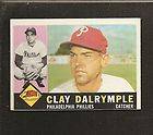1960 TOPPS NO 523 CLAY DALRYMPLE PHILLIES NM