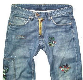 DSQUARED D² Whykiki ALOHA HAWAII JEANS EU SIZE 44