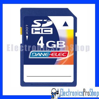 Dane Elec DA SD 4096 R 4GB SDHC Memory Card Class 4 New