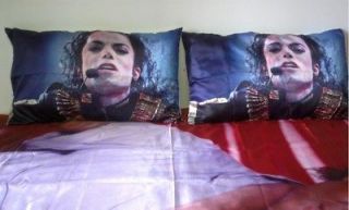 Michael Jackson World Tour Collectible Rare Bedding pair of Pillow 