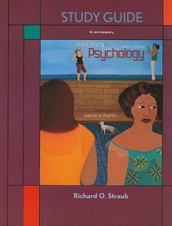 Exploring Psychology Study Guide by David G. Myers 2010, Paperback 