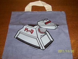 Doctor Who Retro Classic K9 Logo Medium Tote Bag Brand New Super rare 