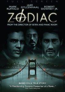 Zodiac DVD, 2007, Full Frame